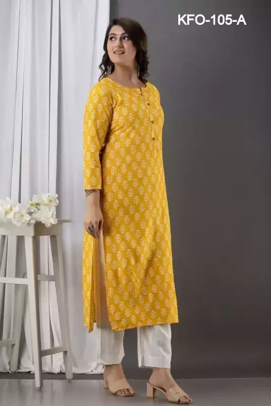 Daily Delight: Pure Cotton Printed Kurti