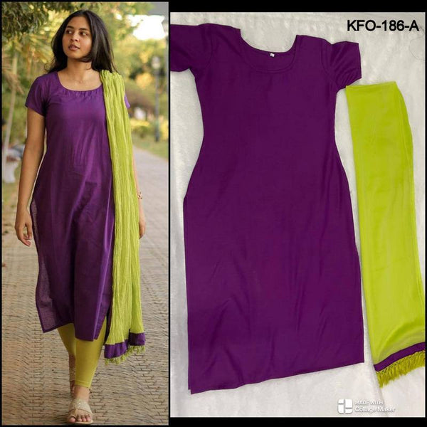 Vibrant Harmony The Colorful Kurta & Dupatta Ensemble XS TO 10XL