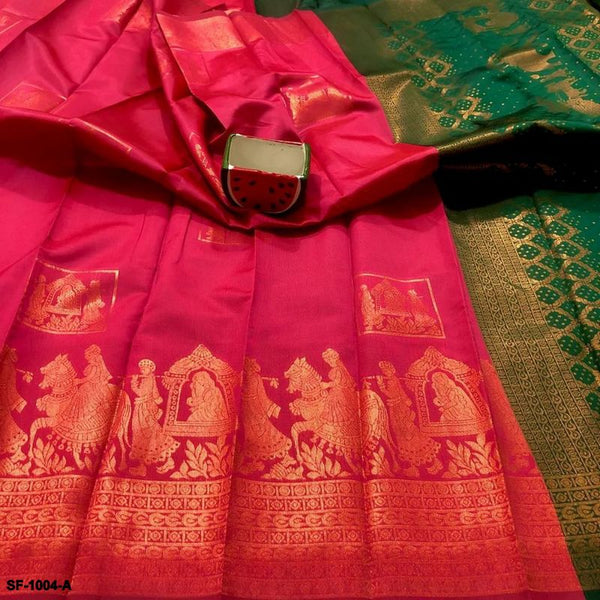 Kubera's Blessing: Luxurious Meena Silk Sarees