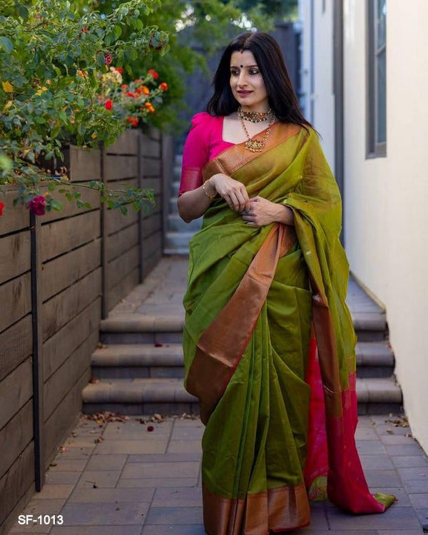 Heirloom Comfort Organic Banarasi Sarees for Every Season